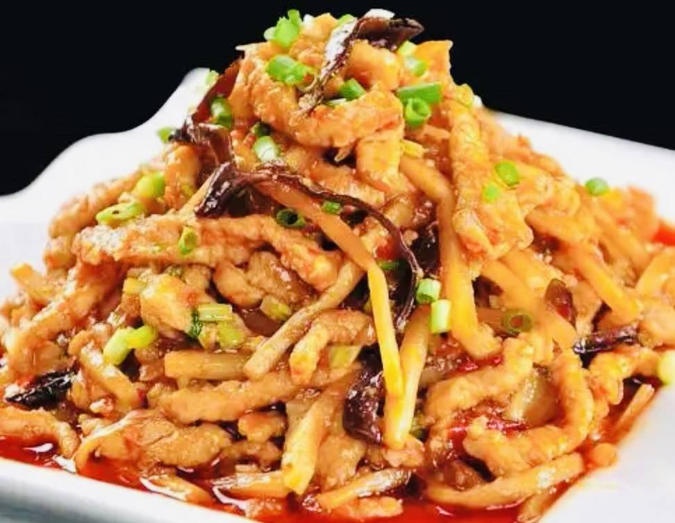 Order fish flavored shredded pork 鱼香肉丝 food online from Beijing Noodle House 同顺面馆 store, Lake Forest on bringmethat.com