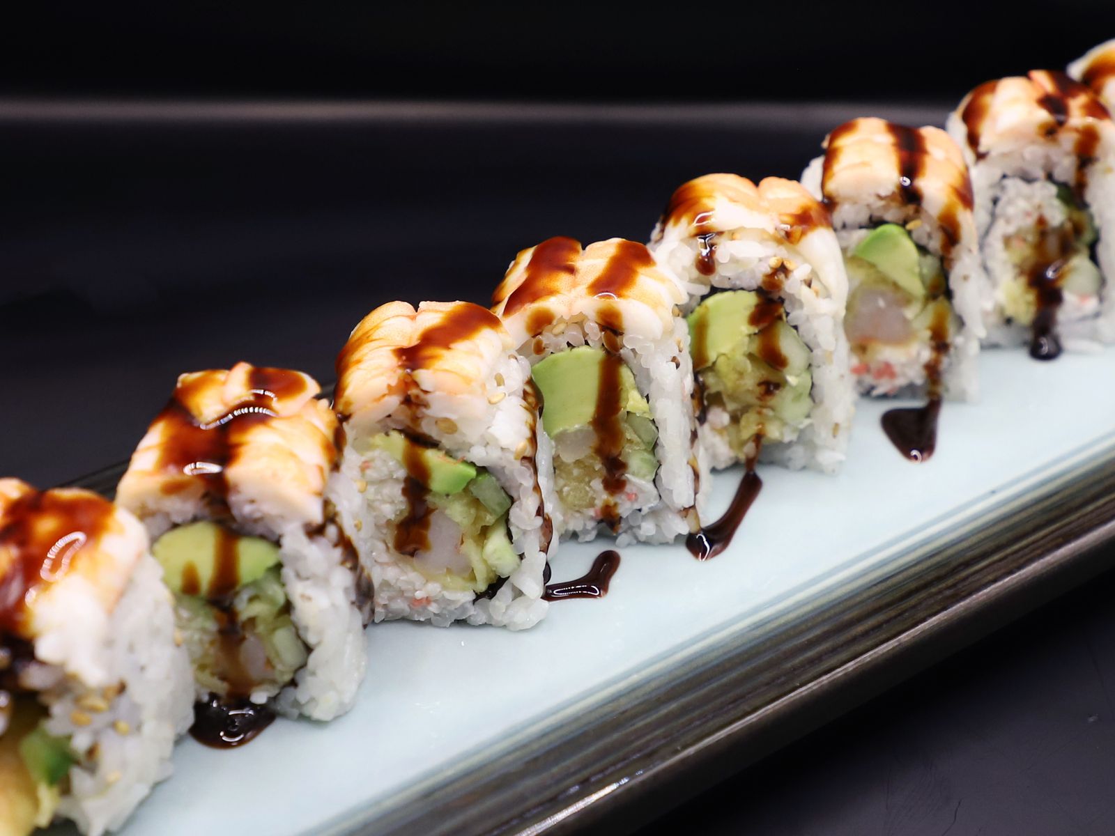 Order Tiger Roll food online from O Sushi store, Los Angeles on bringmethat.com