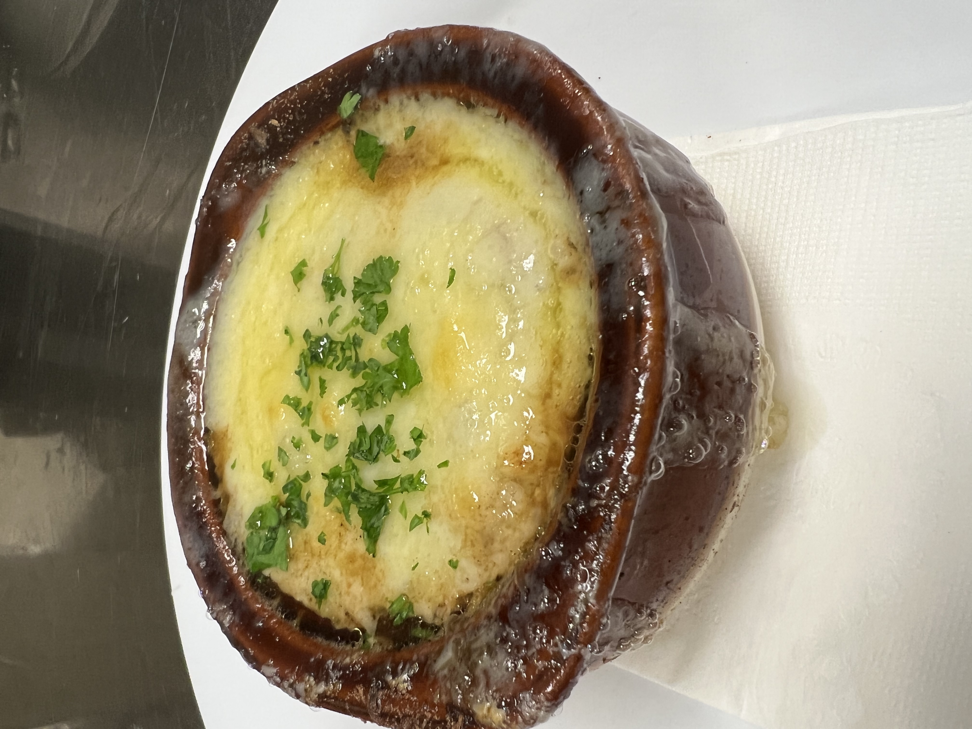 Order Crock of French Onion Soup food online from The Mystic Diner & Restaurant store, Stonington on bringmethat.com