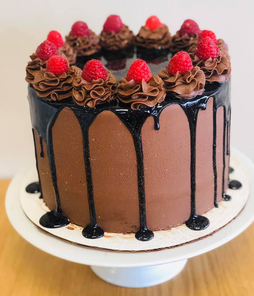 Order Keto 6" 2 Layer Celebration Cake food online from Crave Bakery And Bar store, Chesapeake on bringmethat.com