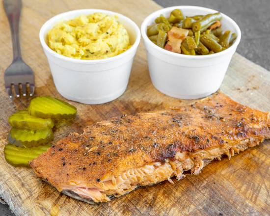 Order Smoked Salmon Plate food online from Smoked BBQ store, Harahan on bringmethat.com
