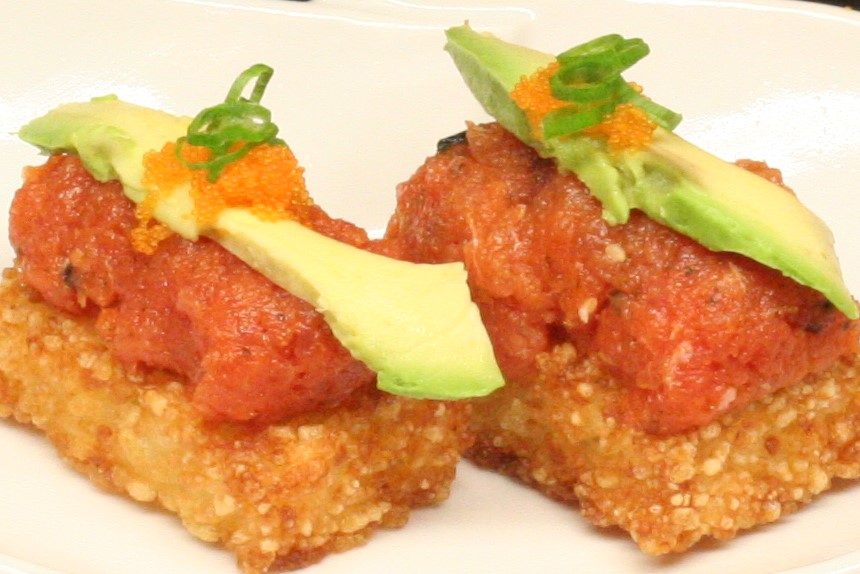 Order Tuna Crispy Rice food online from Koji Ramen store, Pomona on bringmethat.com
