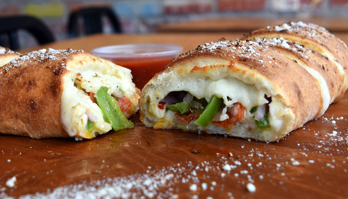 Order Stromboli food online from Mr. Moto Pizza - store, San Diego on bringmethat.com