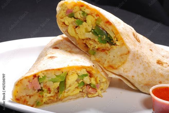 Order Breakfast Burritos food online from Latino Market &amp; Grill store, Thousand Oaks on bringmethat.com