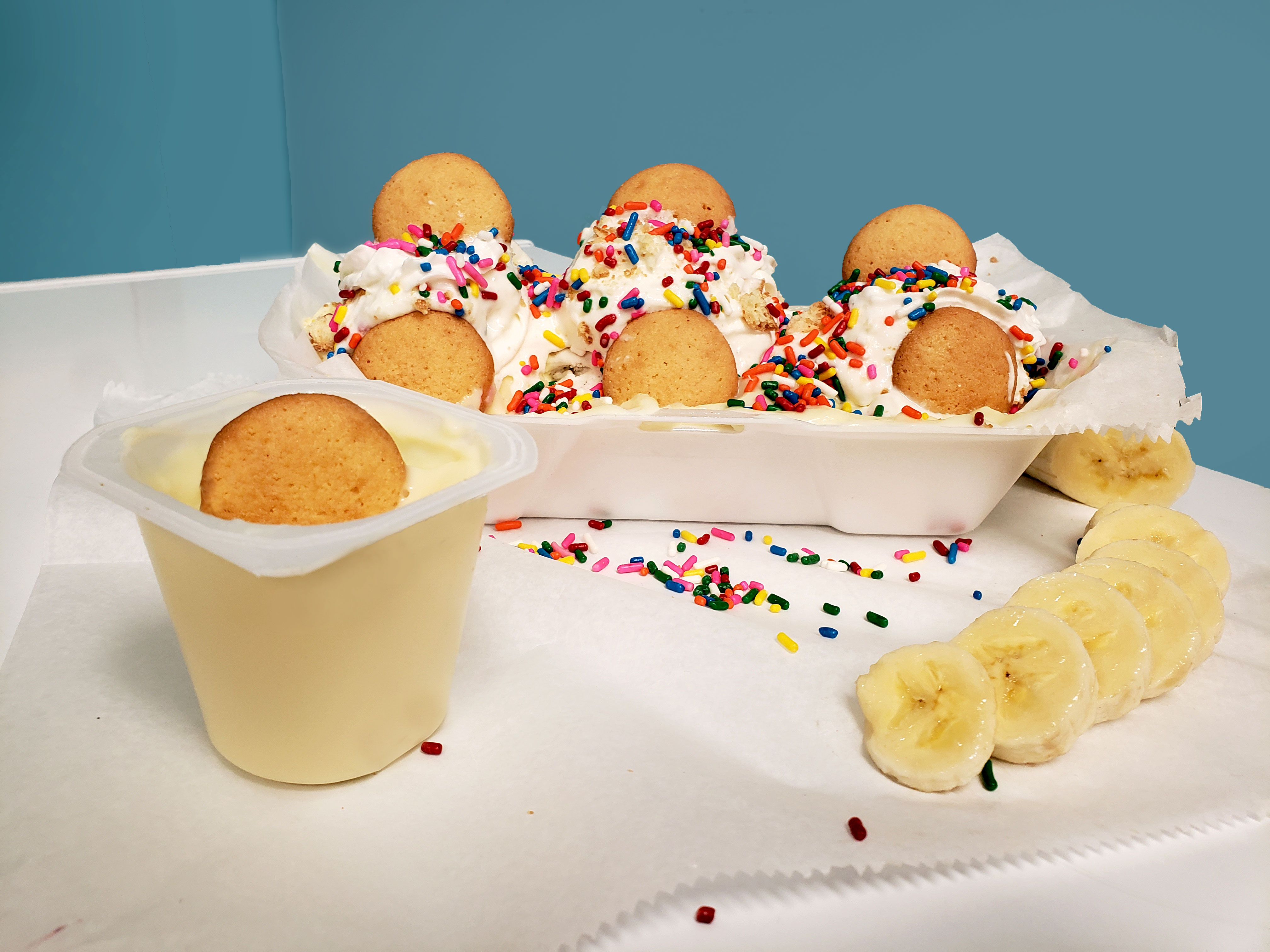 Order Banana Pudding Sundae food online from Dreams Ice Cream Factory store, Glenside on bringmethat.com