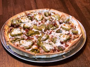 Order The NEW Fire & Smoke Pizza  food online from Old Shawnee Pizza store, Shawnee on bringmethat.com