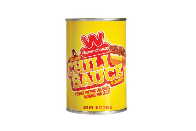 Order Can of Chili Sauce food online from Wienerschnitzel store, Albuquerque on bringmethat.com