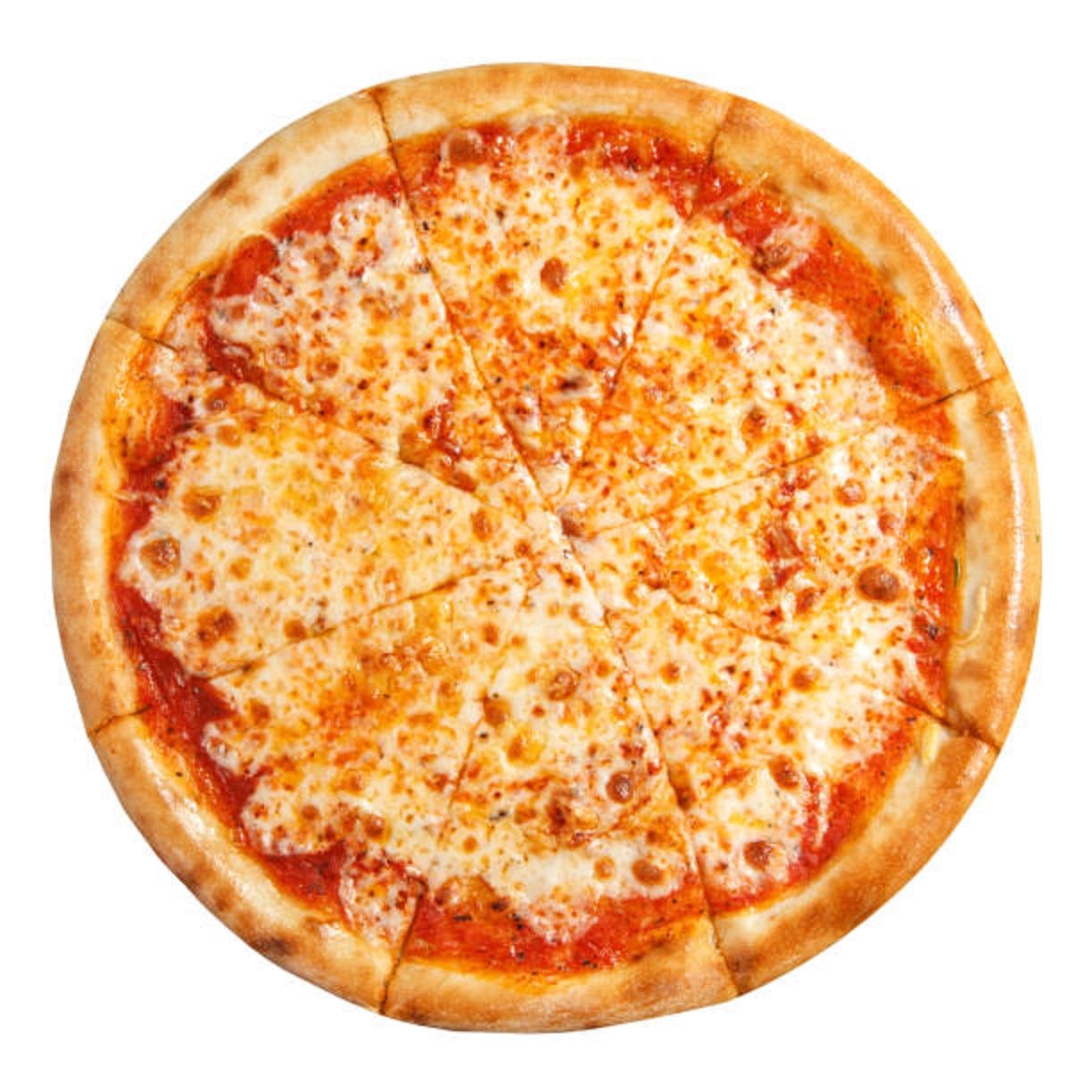 Order Plain Cheese Pizza - 12" food online from Cinders Wood Fire Grill store, Mine Hill Township on bringmethat.com