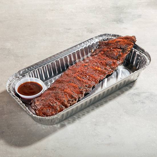 Order HEAT & SERVE - RACK OF BABY BACK RIBS food online from Norms store, Los Angeles on bringmethat.com