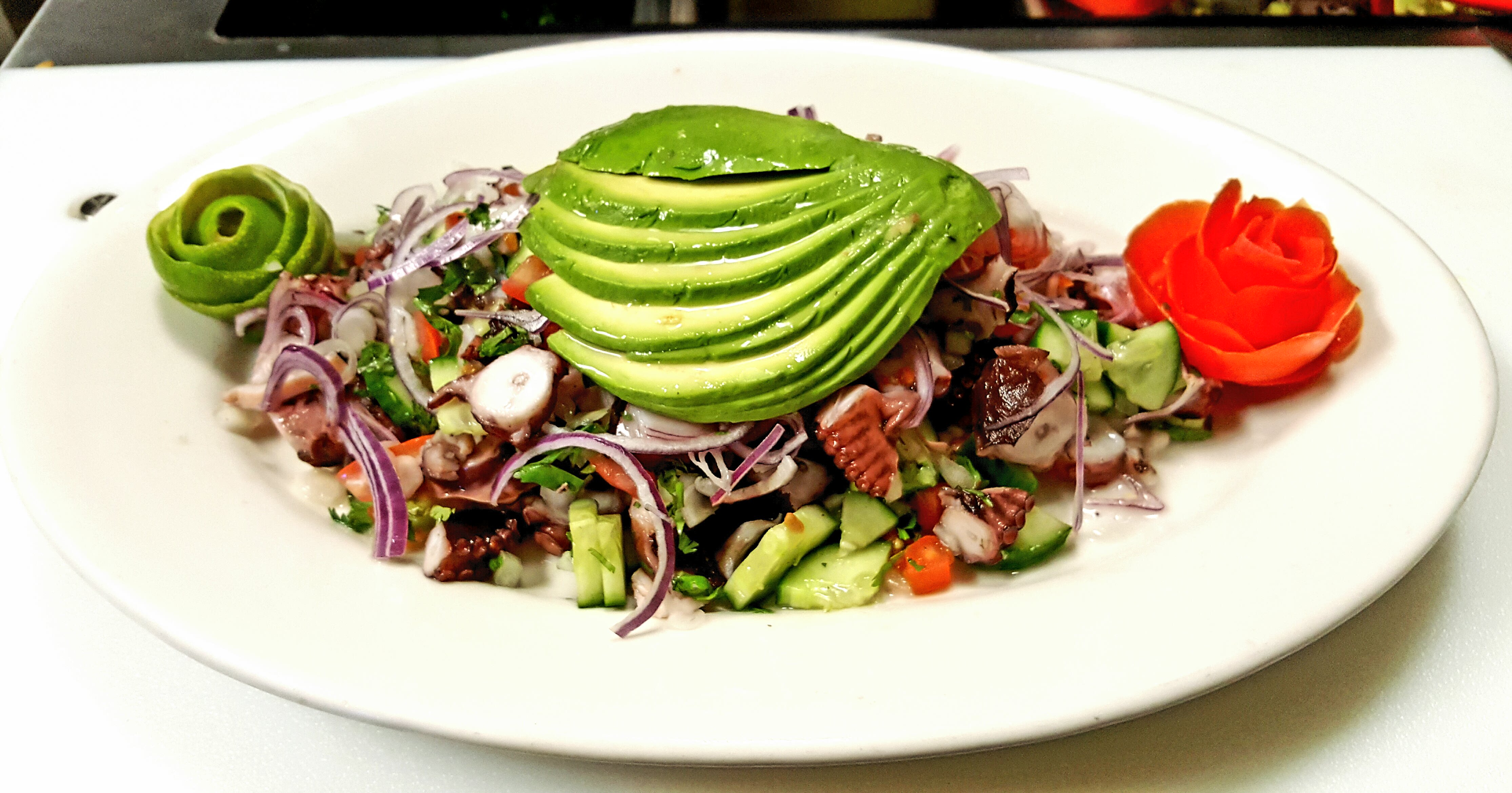 Order De Pulpo Ceviche food online from Xalisco Bar & Grill store, Lancaster on bringmethat.com