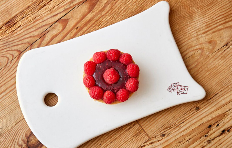 Order Raspberry Tart food online from Le Pain Quotidien store, Los Angeles on bringmethat.com