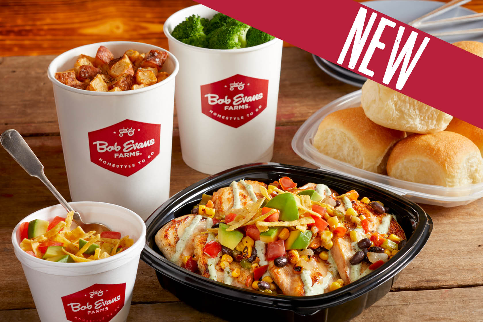 Order Southwest Avocado Chicken Family Meal food online from Bob Evans store, Toledo on bringmethat.com