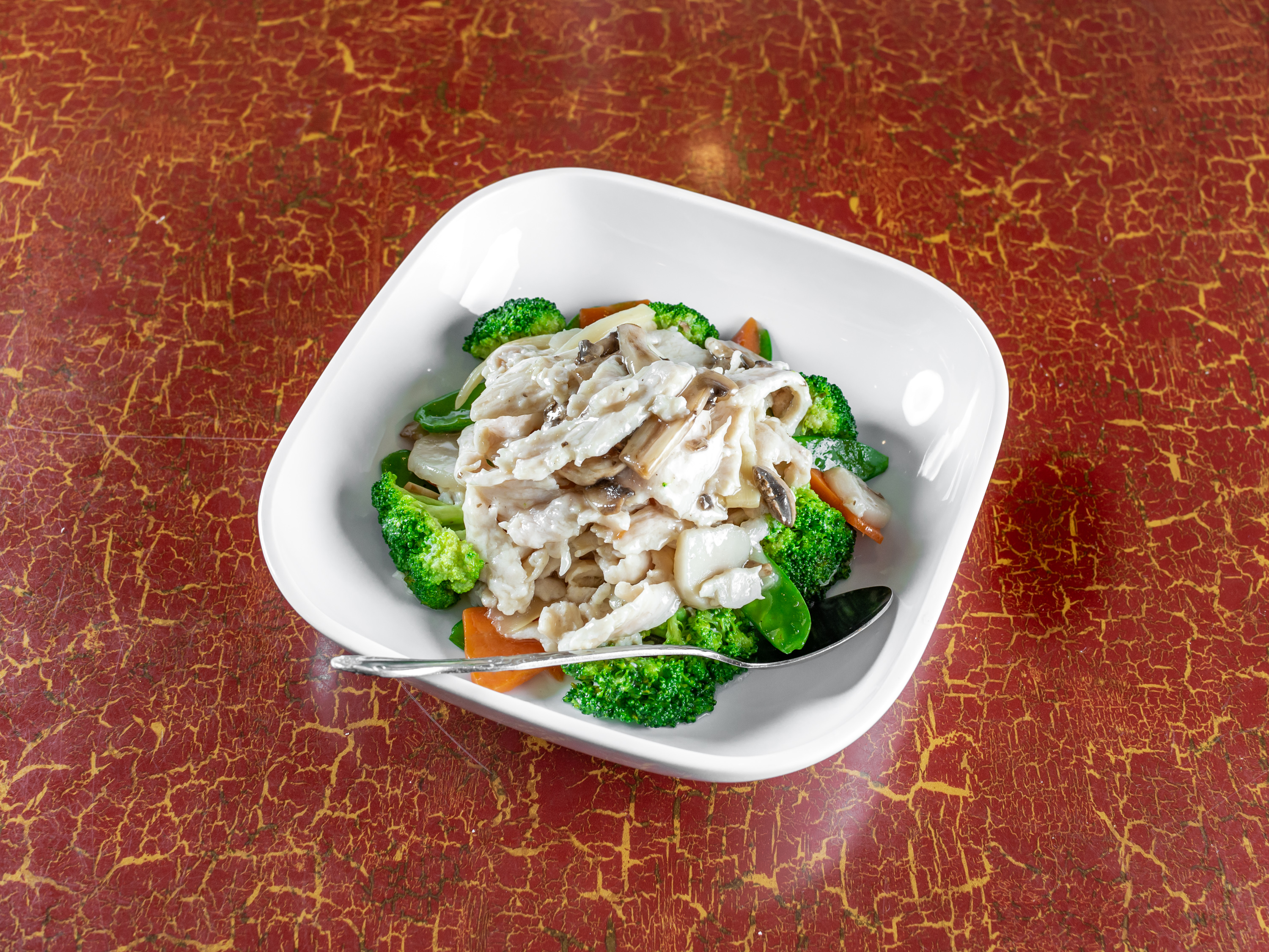 Order Moo Goo Gai Pan food online from Asian Grill store, West Springfield on bringmethat.com