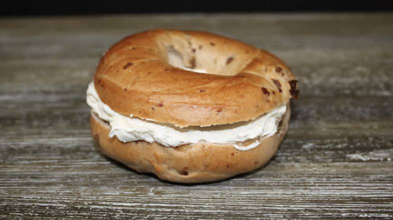 Order Bagel with Plain Cream Cheese food online from Bagel Street Cafe store, Alamo on bringmethat.com