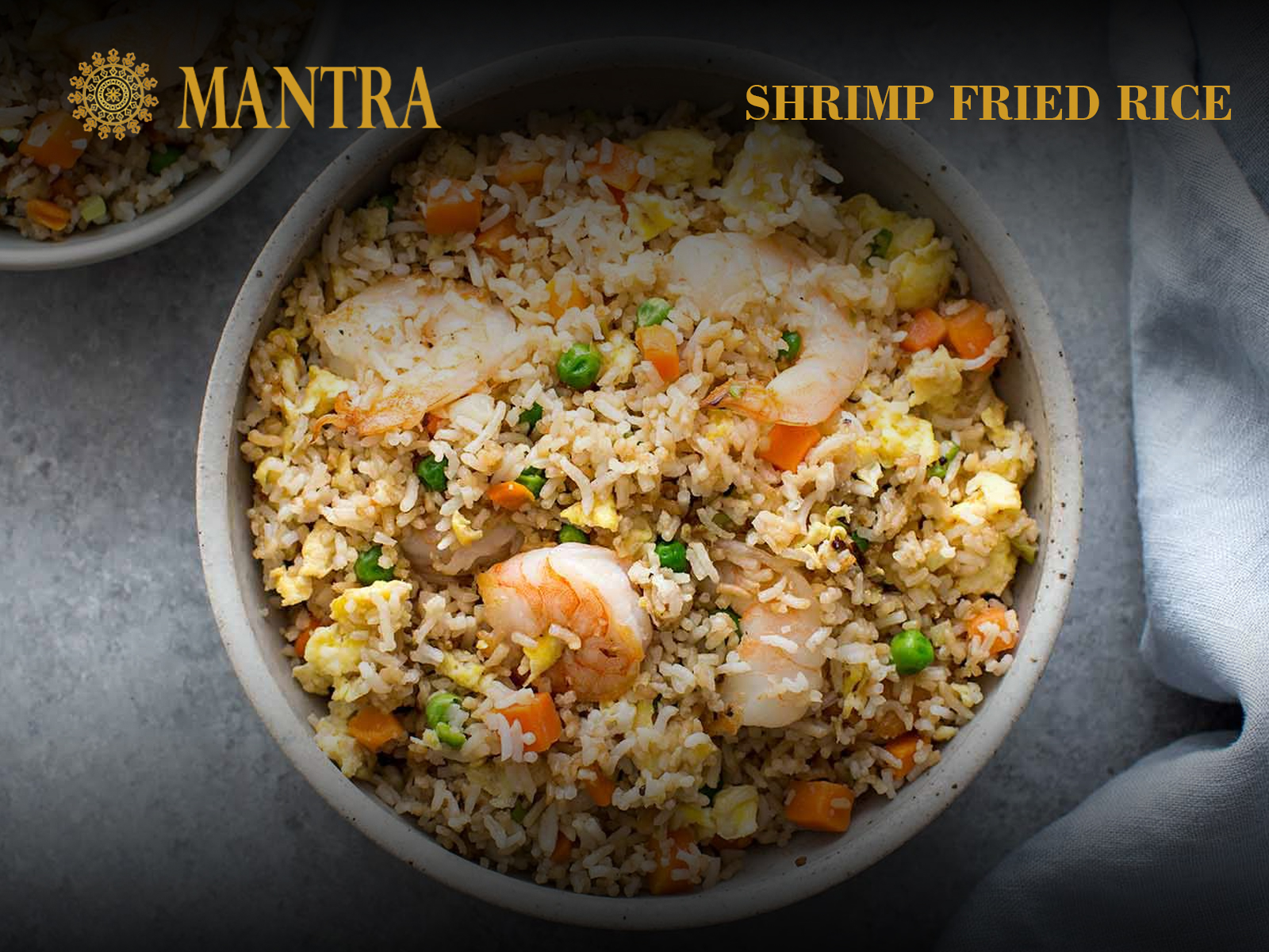Order Shrimp Fried Rice food online from Mantra restaurant store, Jersey City on bringmethat.com