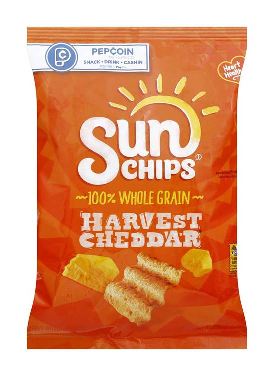 Order Sun Chips Cosecha Cheddar food online from Deerings Market store, Traverse City on bringmethat.com