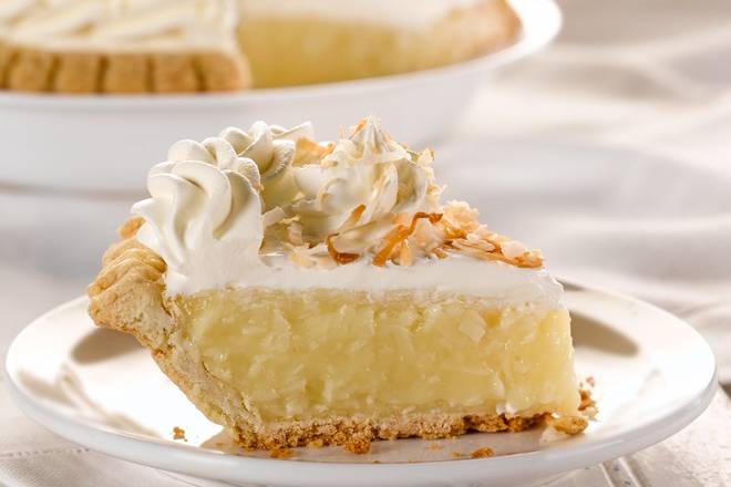 Order Coconut Cream Pie, slice food online from Perkins store, Indiana on bringmethat.com