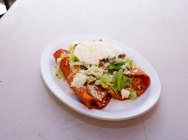 Order Enchiladas (`A La Cart) food online from Los Arbolitos #3 store, Visalia on bringmethat.com