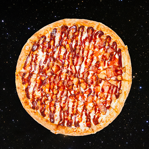 Order Rocketship BBQ Chicken Pizza food online from Bitcoin Pizza store, Scottsdale on bringmethat.com