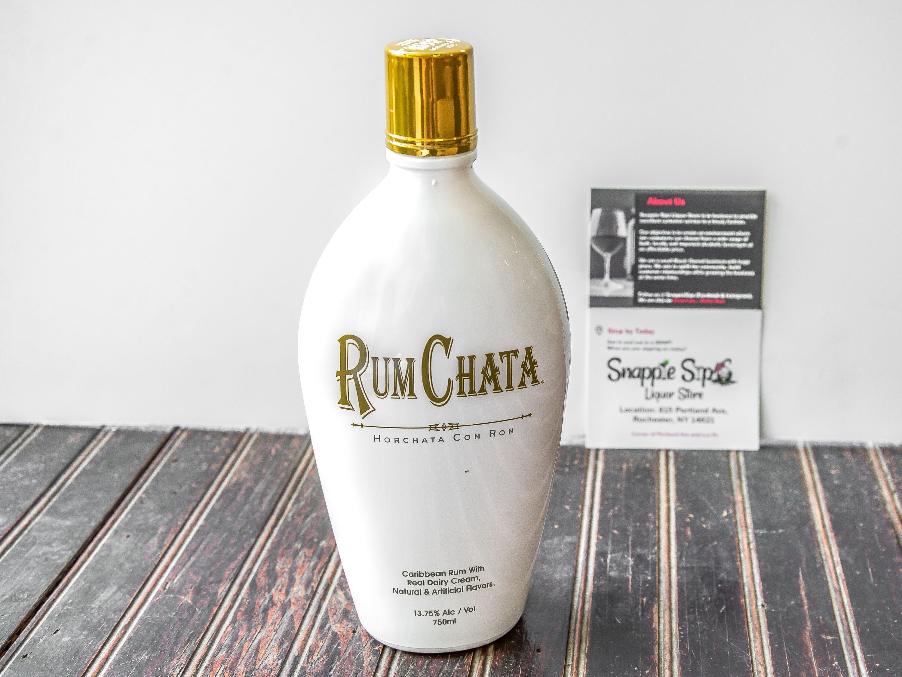Order Rumchata  375ML food online from Snappie Sips store, Rochester on bringmethat.com