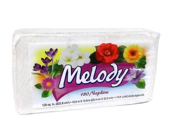 Order Melody Paper Napkins food online from Loma Mini Market store, Long Beach on bringmethat.com