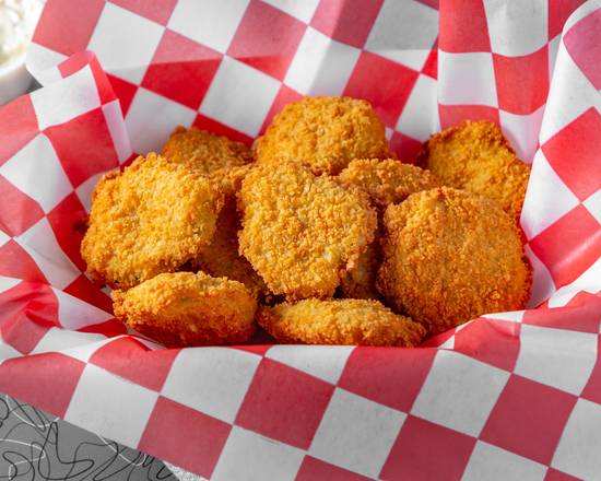 Order Fried Pickles (Hand Breaded) food online from LC's Hamburgers Etc store, Kansas City on bringmethat.com