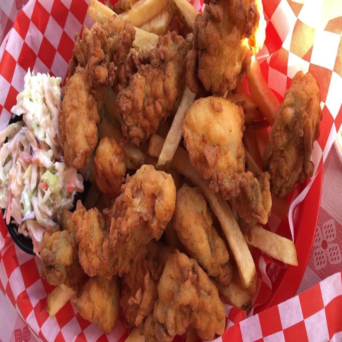 Order Oysters & Chips food online from Pete's Seafood And Sandwich store, San Diego on bringmethat.com