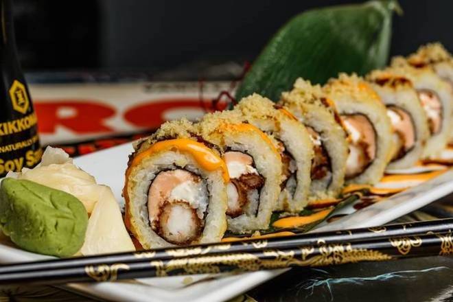 Order Axl Roll food online from Rock N Roll Sushi store, Canton on bringmethat.com