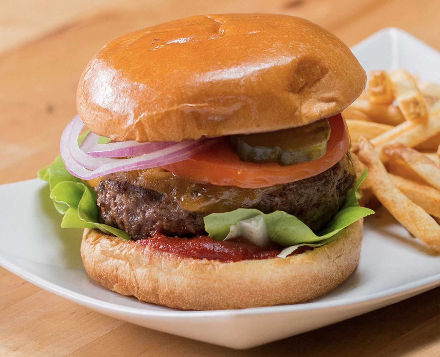 Order Classic Burger food online from The Dugout store, Ossining on bringmethat.com