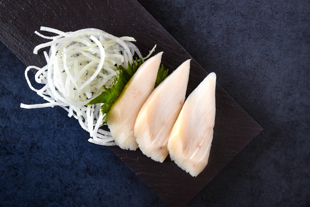 Order *ESCOLAR SASHIMI food online from Blue Sushi Sake Grill store, Lincoln on bringmethat.com
