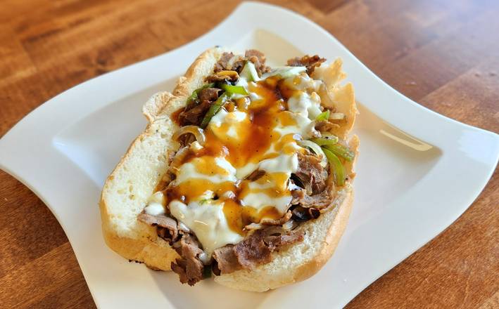 Order Philly Steak Single food online from K BBQ BOP store, Mobile on bringmethat.com