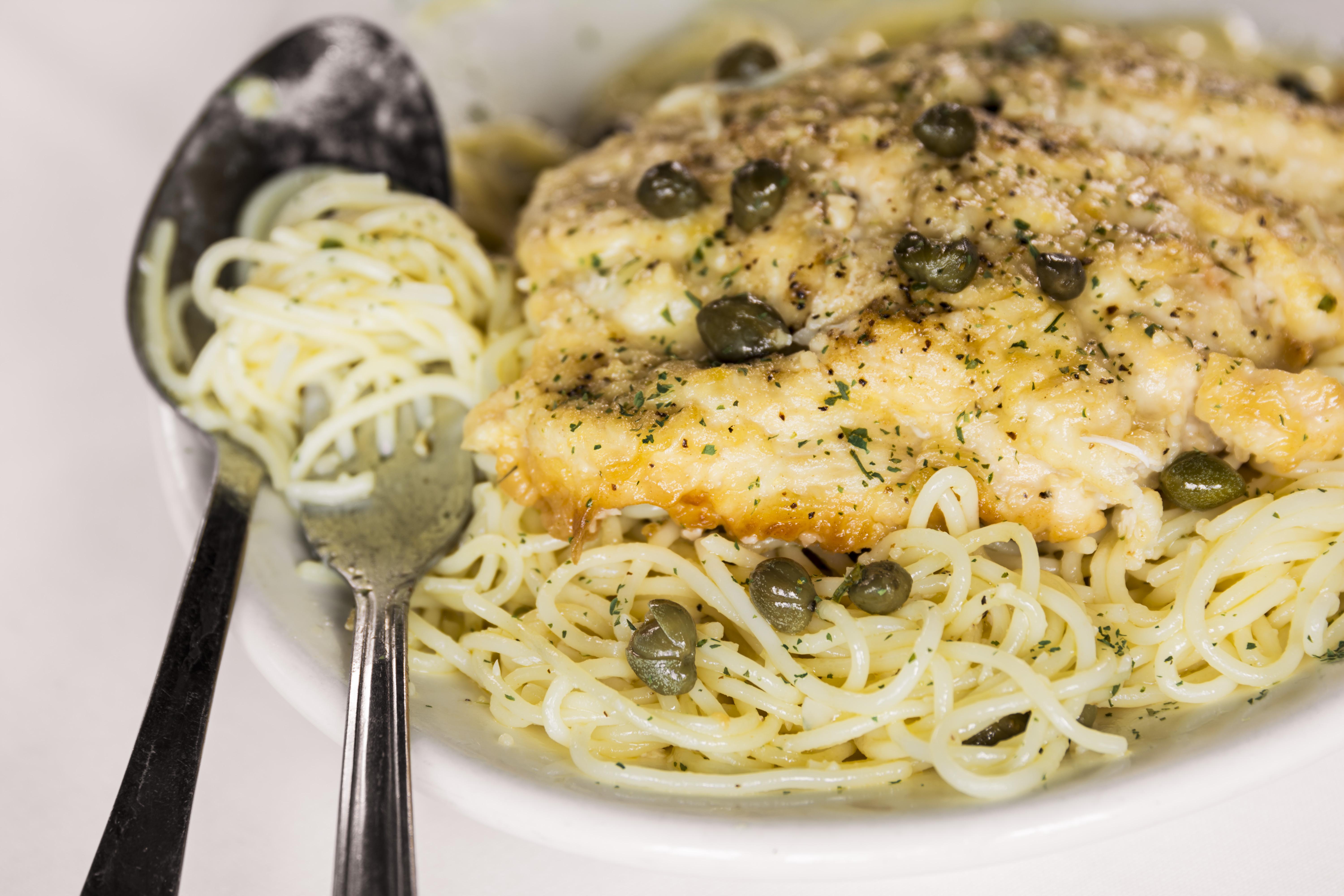 Order Chicken Piccata food online from Galatis Hideaway store, Cary on bringmethat.com