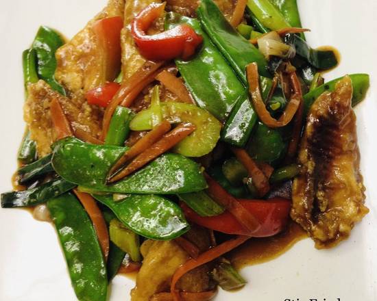 Order Stir-fried Tilapia food online from Royal Thai store, Chicago on bringmethat.com