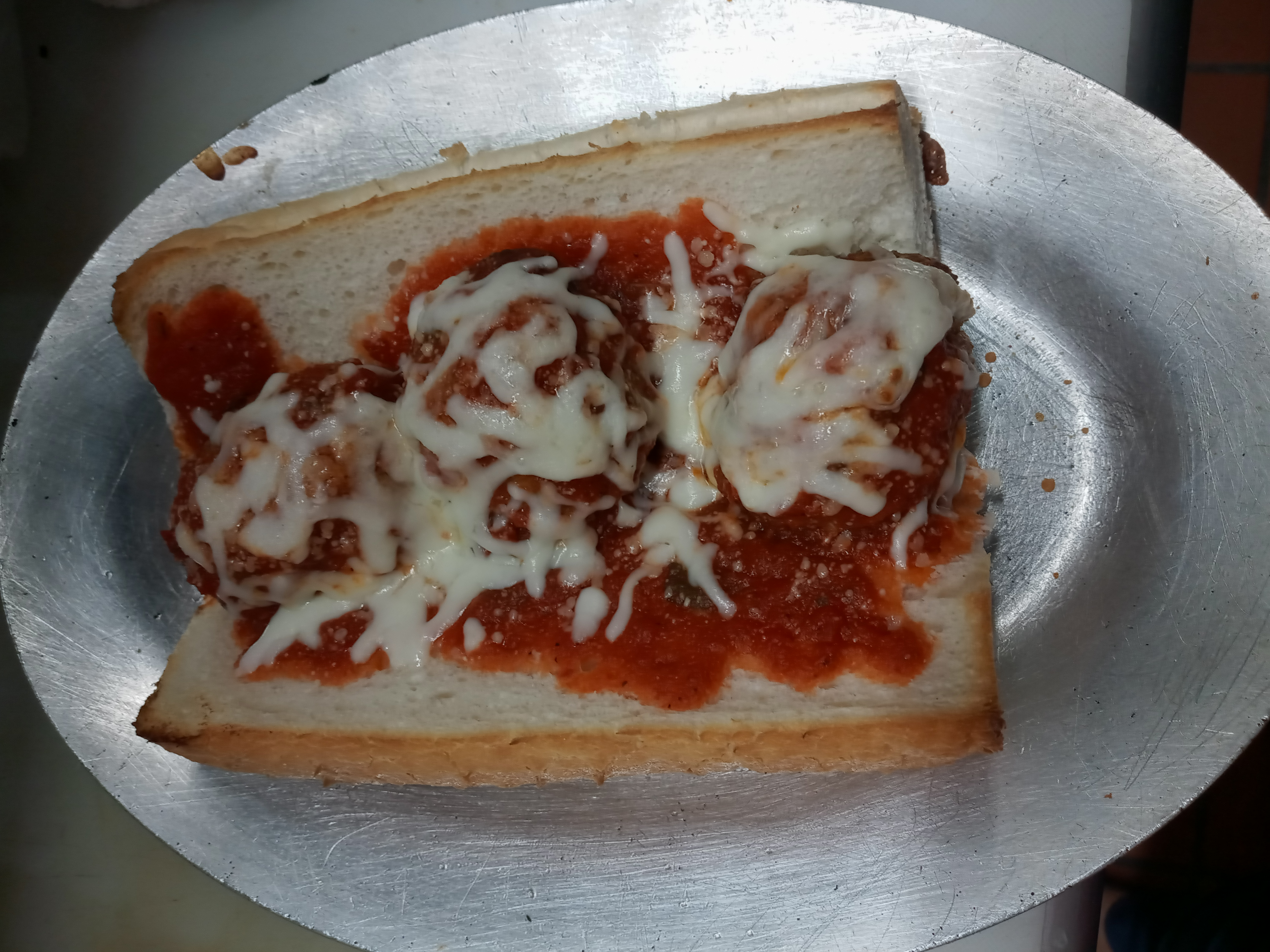 Order Meatball Sandwich food online from Village Pizza store, Chicago on bringmethat.com