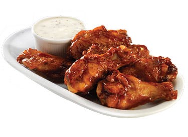 Order Bone In Oven Roasted Wings - 10 Pieces food online from Breadeaux Pizza store, Oskaloosa on bringmethat.com
