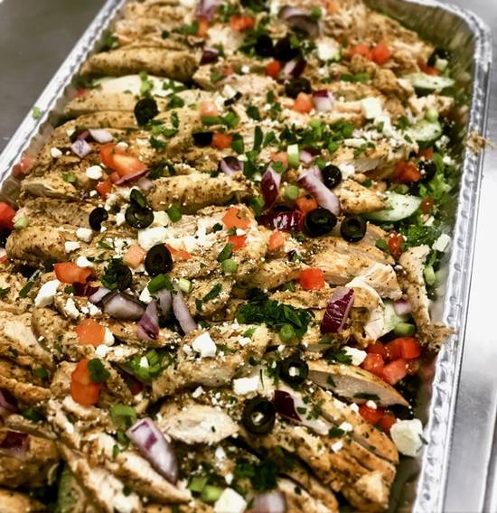 Order *Chicken Souvlaki Tray food online from Bailey Seafood store, Buffalo on bringmethat.com