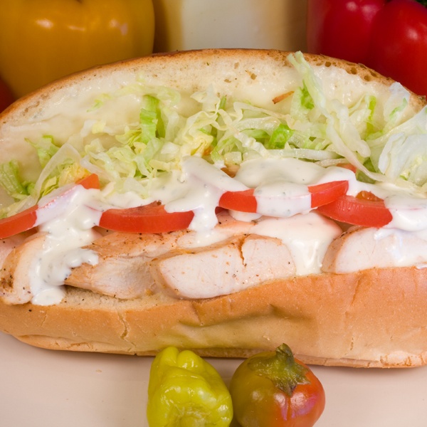 Order Chicken Ranch Sub food online from Ameci Pizza & Pasta store, Los Angeles on bringmethat.com