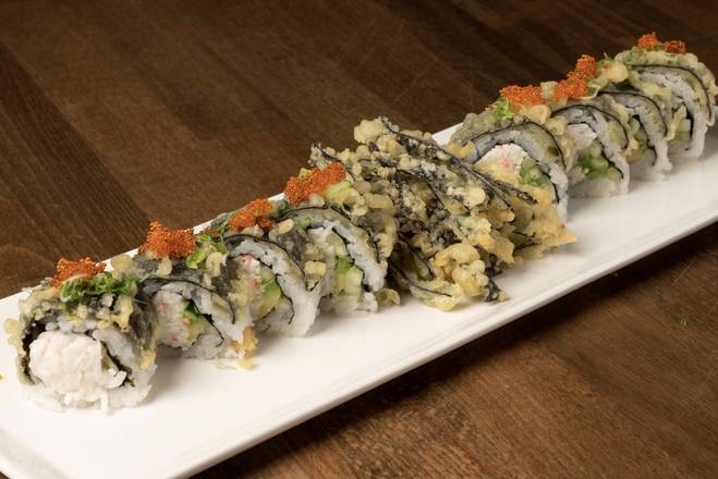 Order Tempura California Roll food online from Zeppin Sushi LLC store, Encino on bringmethat.com