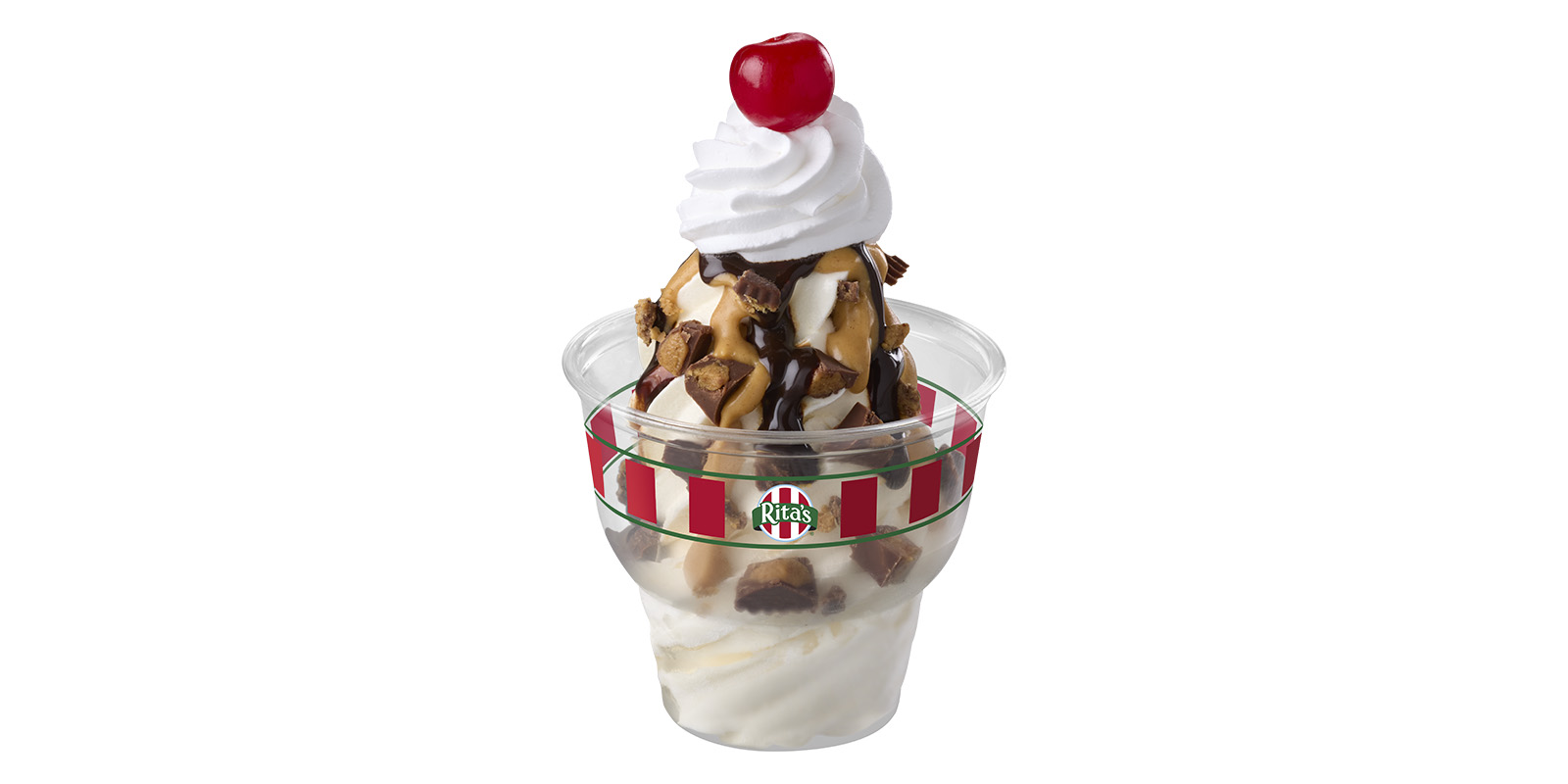 Order REESE'S Peanut Butter Mudslide Sundae food online from Rita's Italian Ice store, Reading on bringmethat.com