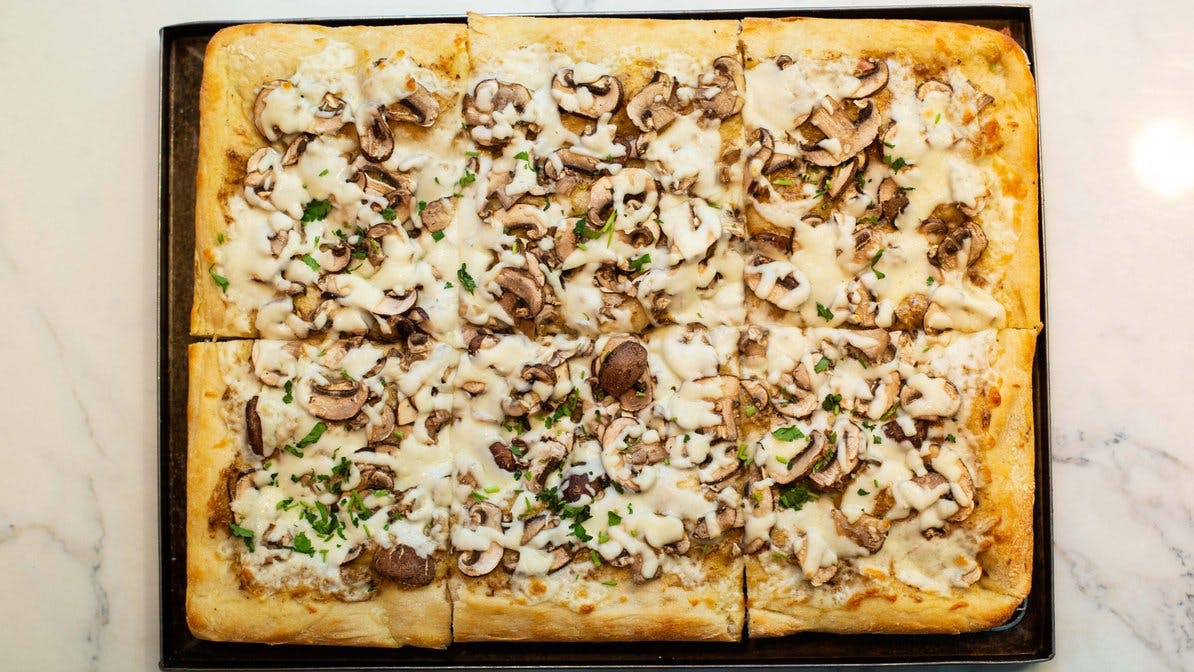 Order Funghi Pizza - Personal 10'' (4 Slices) food online from Prova PizzaBar store, New York on bringmethat.com