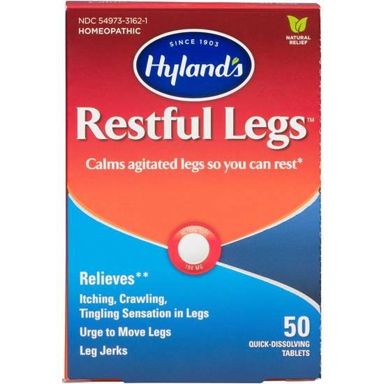 Order Hyland's Restful Legs Tablets (50 ct) food online from Rite Aid store, Palm Desert on bringmethat.com