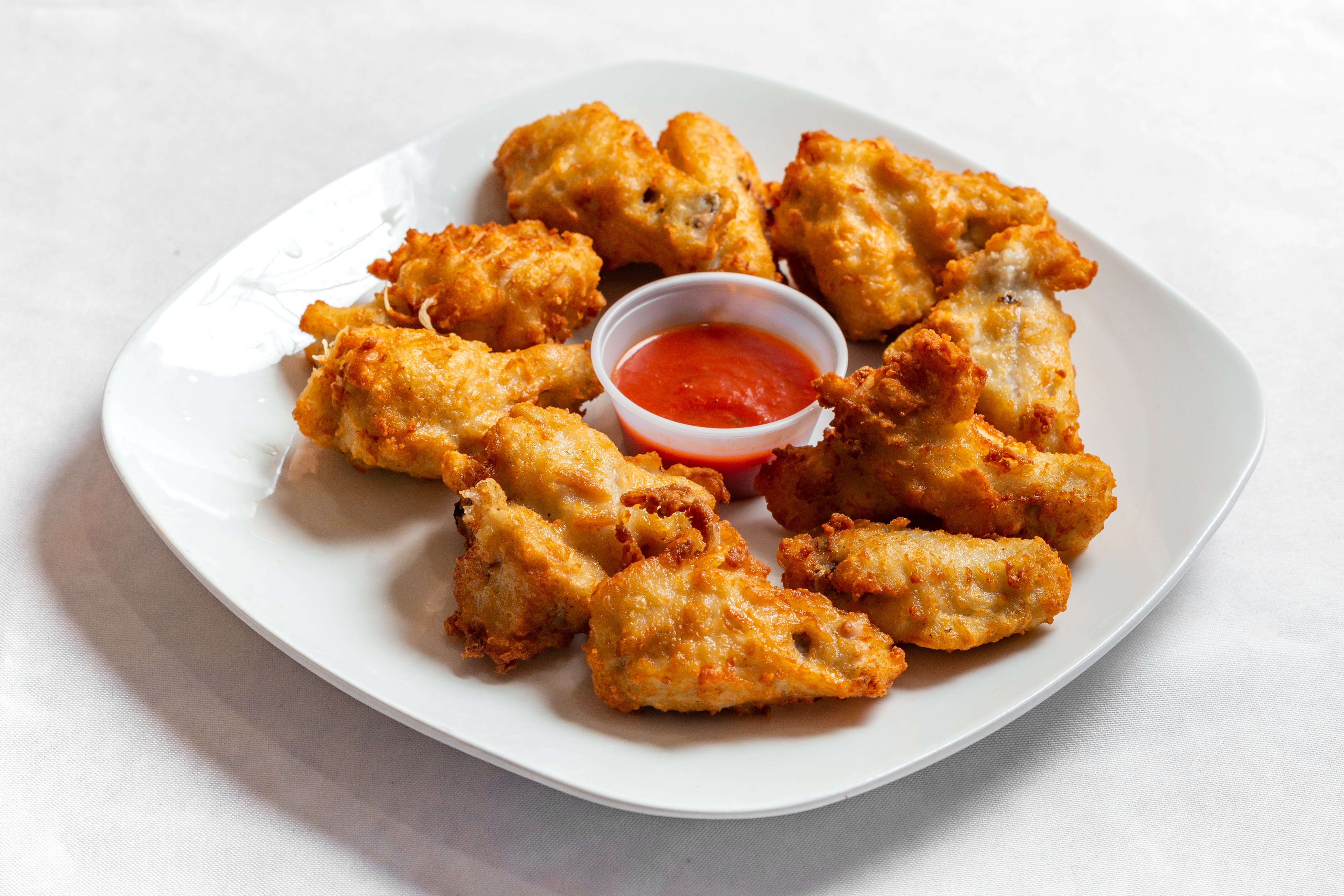 Order Wings - 6 Pieces food online from Angelo's II Pizzeria & Restaurant store, Hillsborough on bringmethat.com