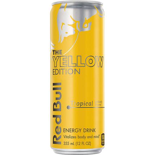 Order Red Bull The Yellow Edition Tropical (12 OZ) 109155 food online from Bevmo! store, Lafayette on bringmethat.com