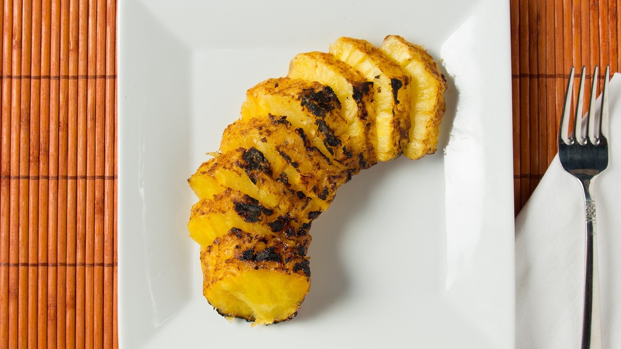 Order Grilled Sweet Pineapple food online from Sabor Brazilian Grill store, San Diego on bringmethat.com