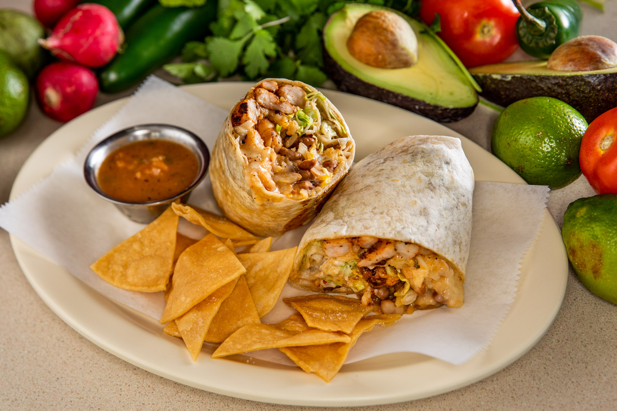 Order Spicy Pork Burrito food online from Homemade Taqueria store, Brooklyn on bringmethat.com