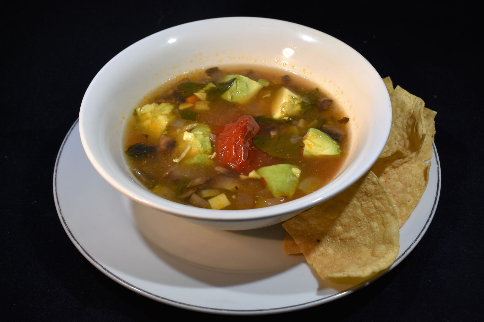 Order Veggie Bowl of Soup food online from Adelita Taqueria Restaurant & Bar store, San Jose on bringmethat.com
