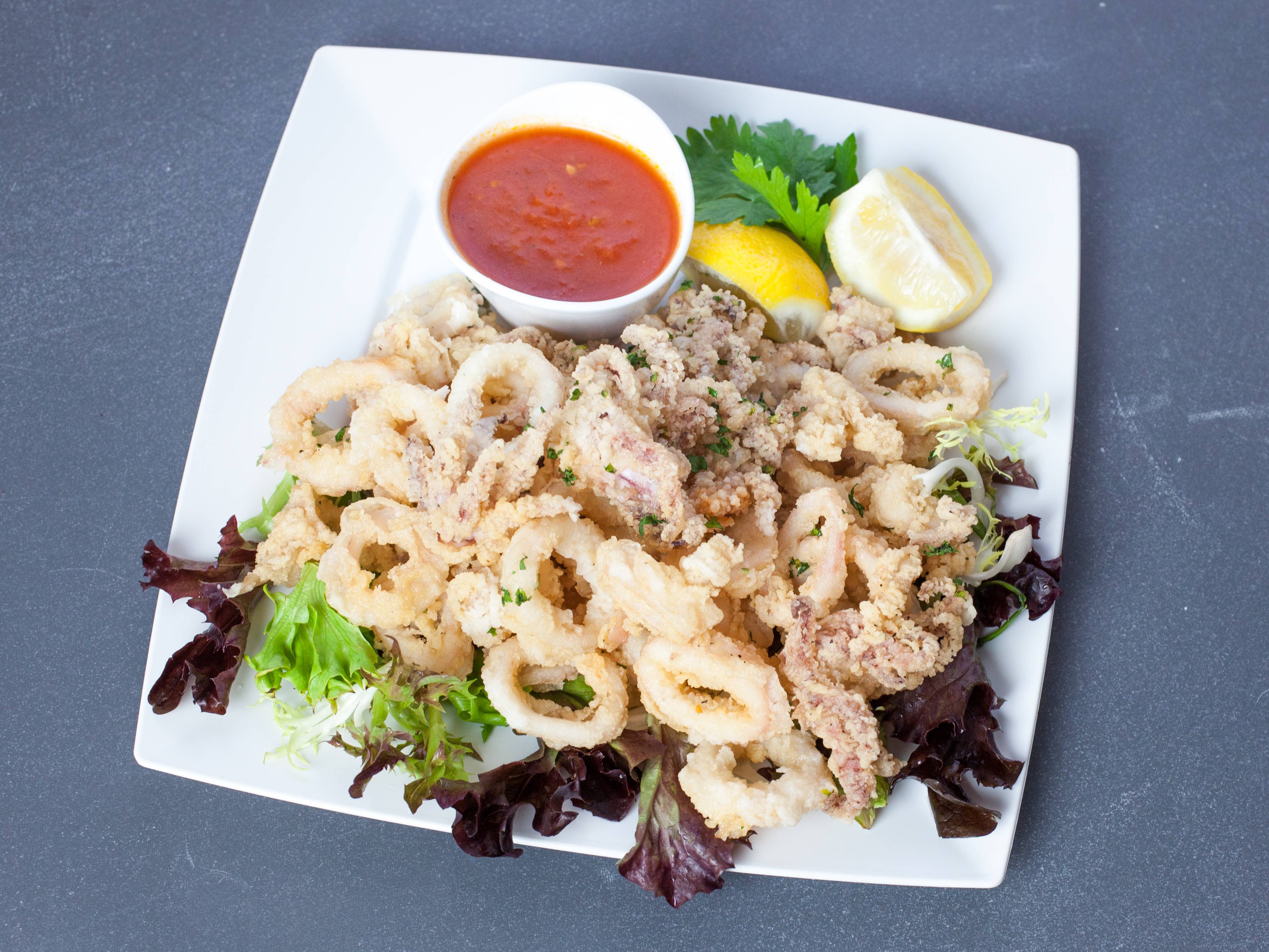 Order Fried Calamari food online from Sapore D Italia store, Brooklyn on bringmethat.com