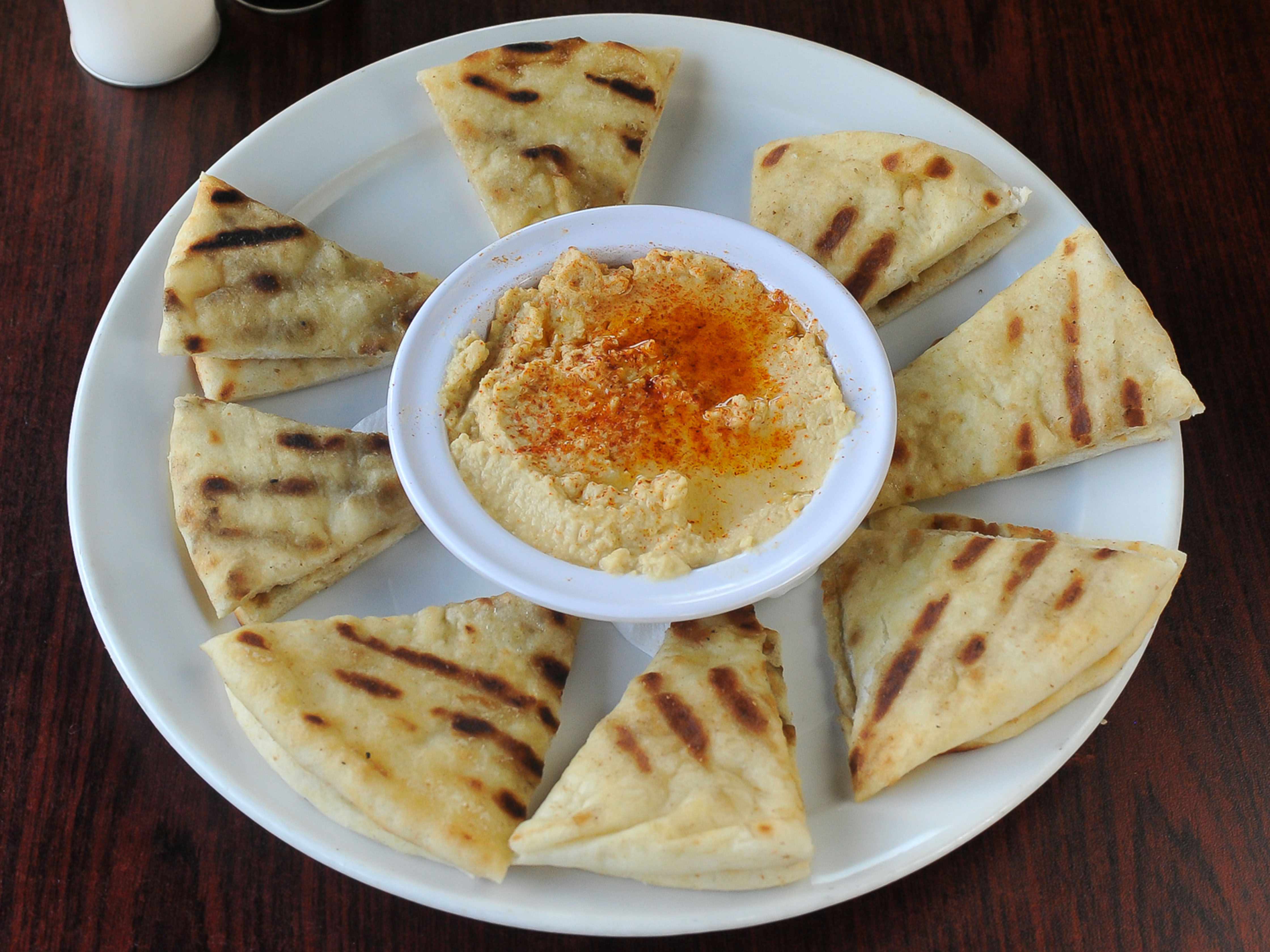 Order Hummus and Pita Bread food online from Chaplins store, Roswell on bringmethat.com