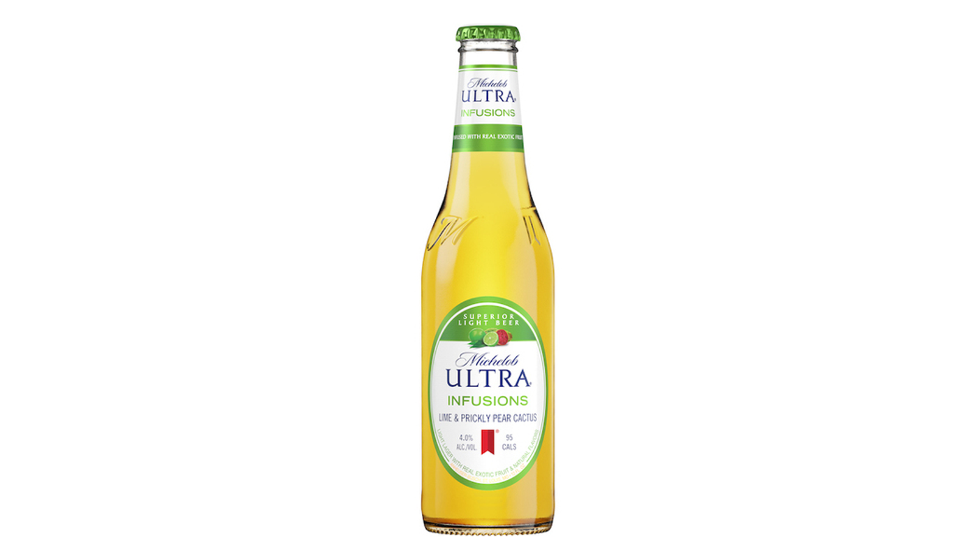 Order Michelob Ultra Lime Cactus Light Beer 6 Pack 12 oz Bottles food online from Circus Liquor store, Los Angeles on bringmethat.com
