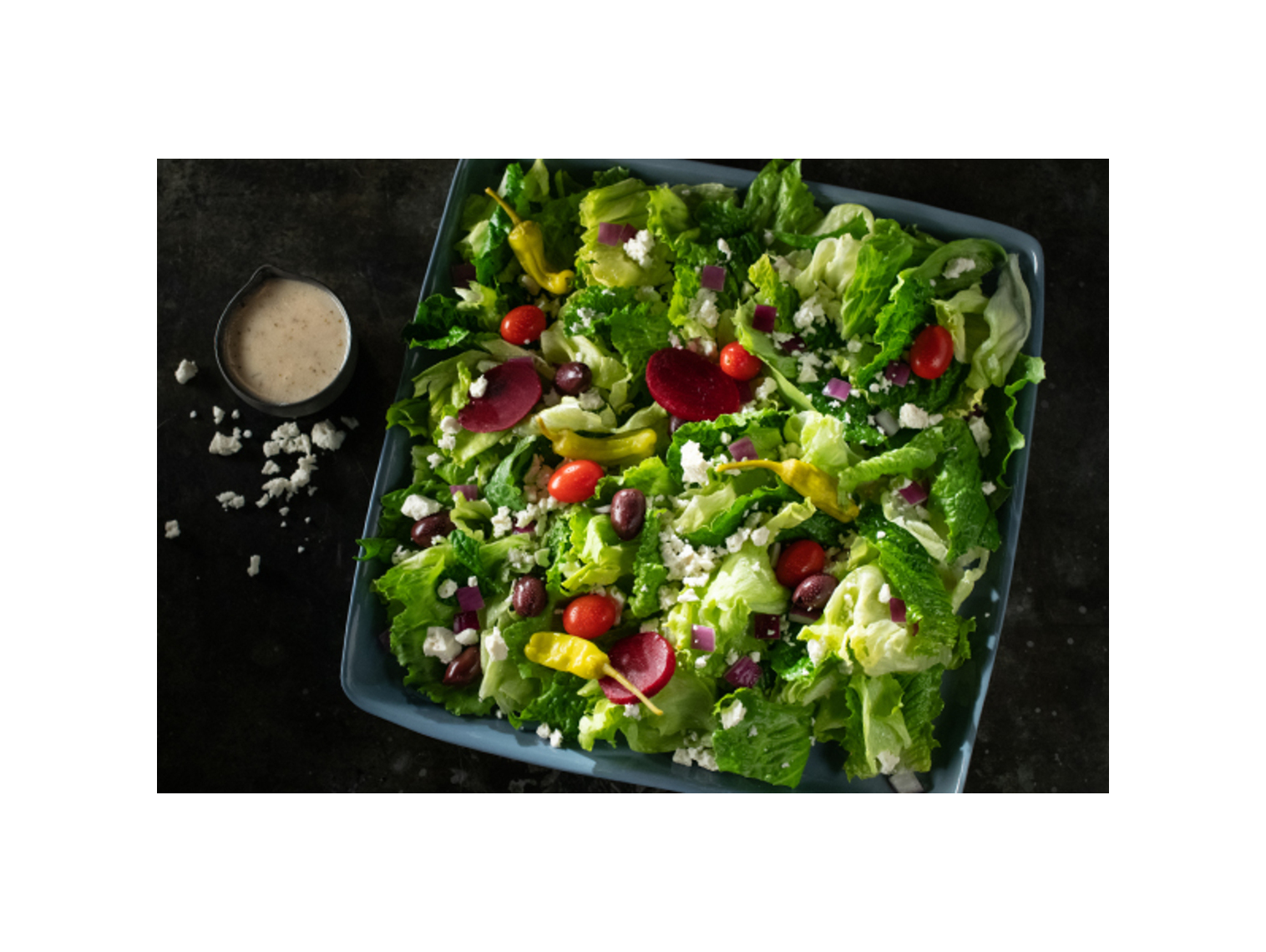 Order Greek Salad food online from Jet's Pizza store, Monroe on bringmethat.com